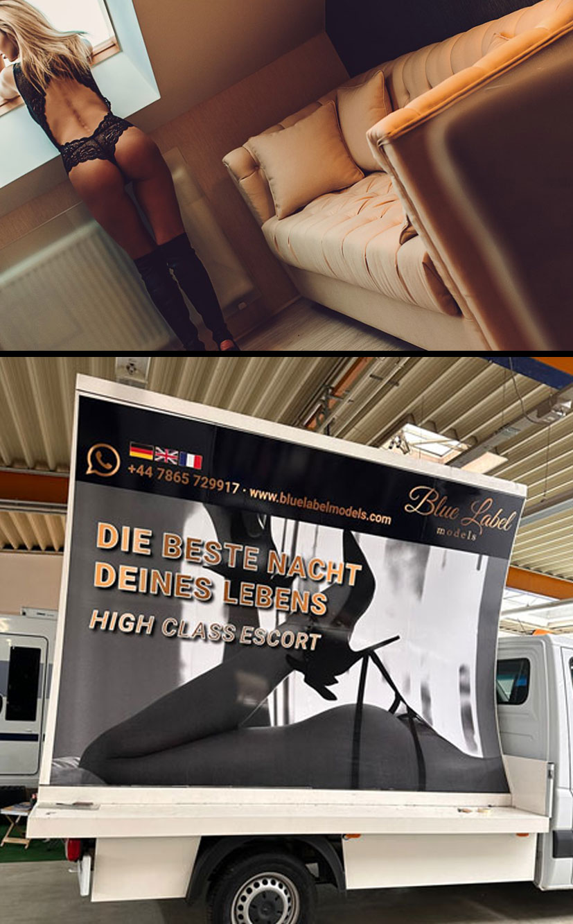 NEUE ESCORT DAMEN @BLUE LABEL Blue Label Models