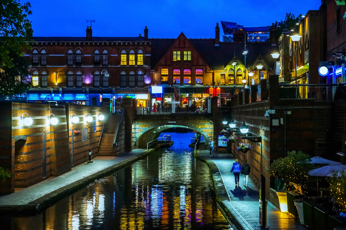 Famous Birmingham Canal In UK Birmingham Escort