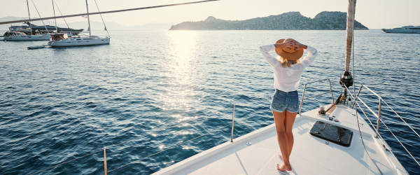 Capri Model Auf Yacht Capri Yacht Model dating