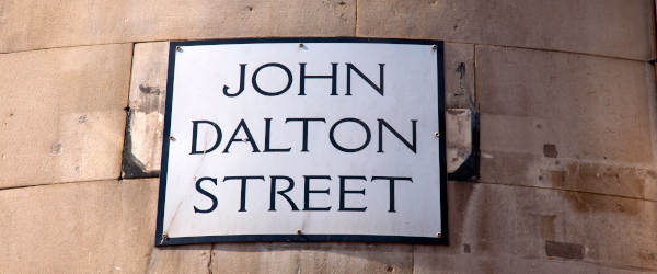 John Dalton Street Sign; Manchester John Dalton Street Sign; Manchester
