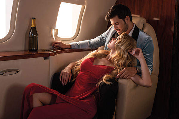 VIP Private-Jet Escort Models